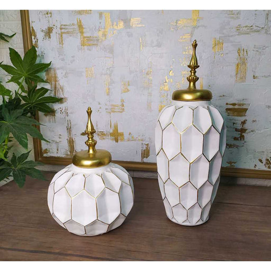 Aurora Set of 2 Vases-12 DH