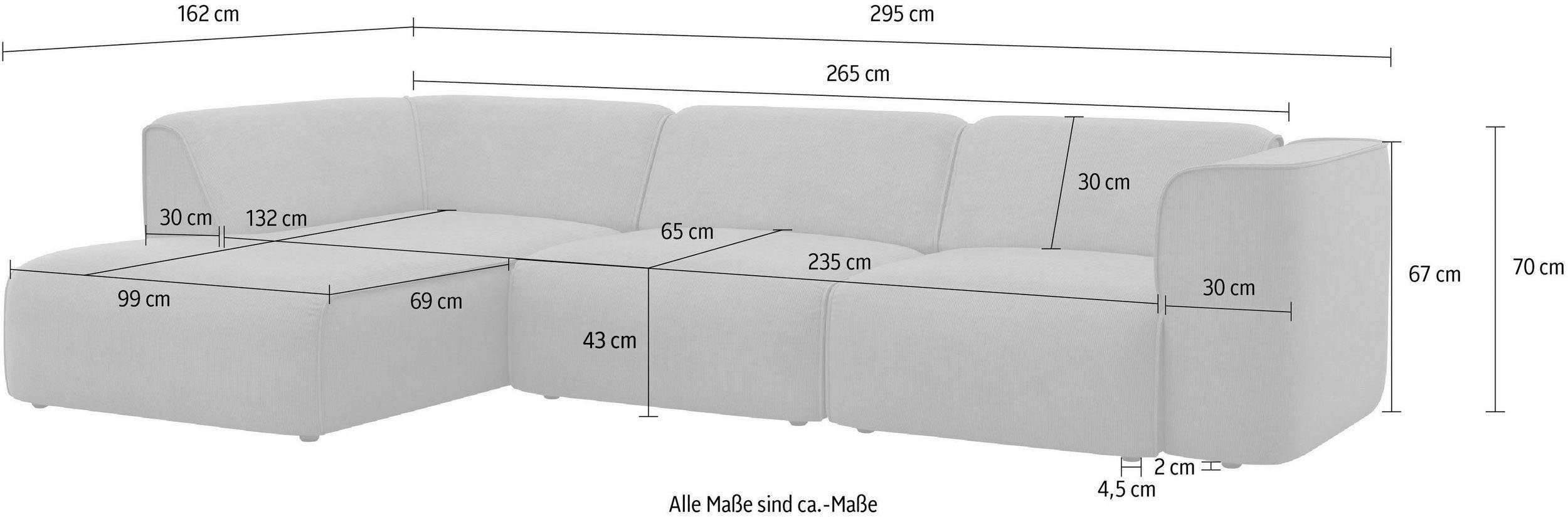 James Sofa L shape