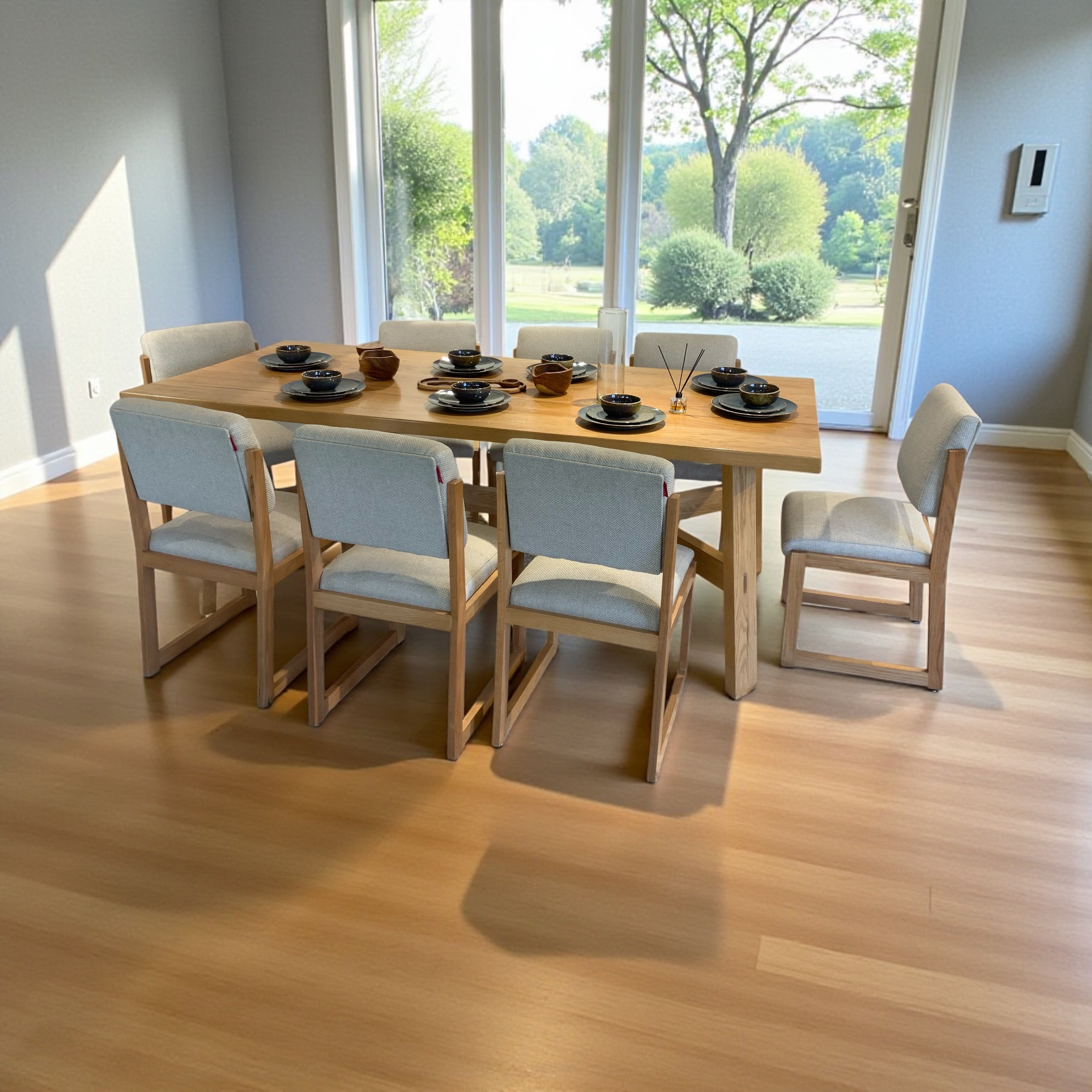Briva Dining room with 8 Chairs