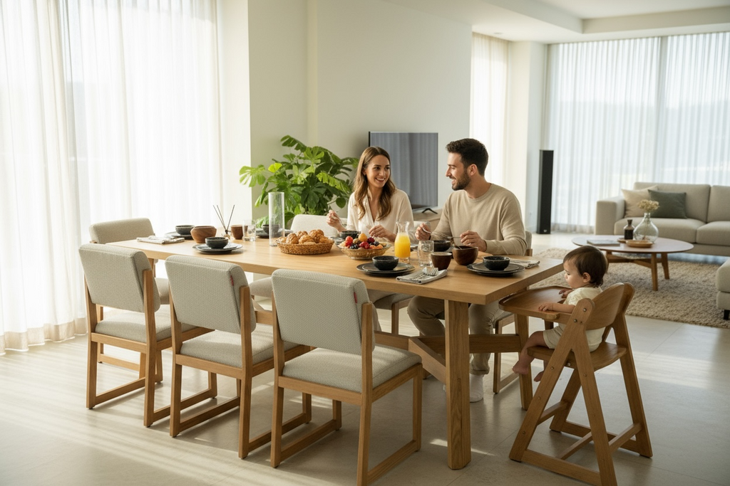 Briva Dining room with 8 Chairs