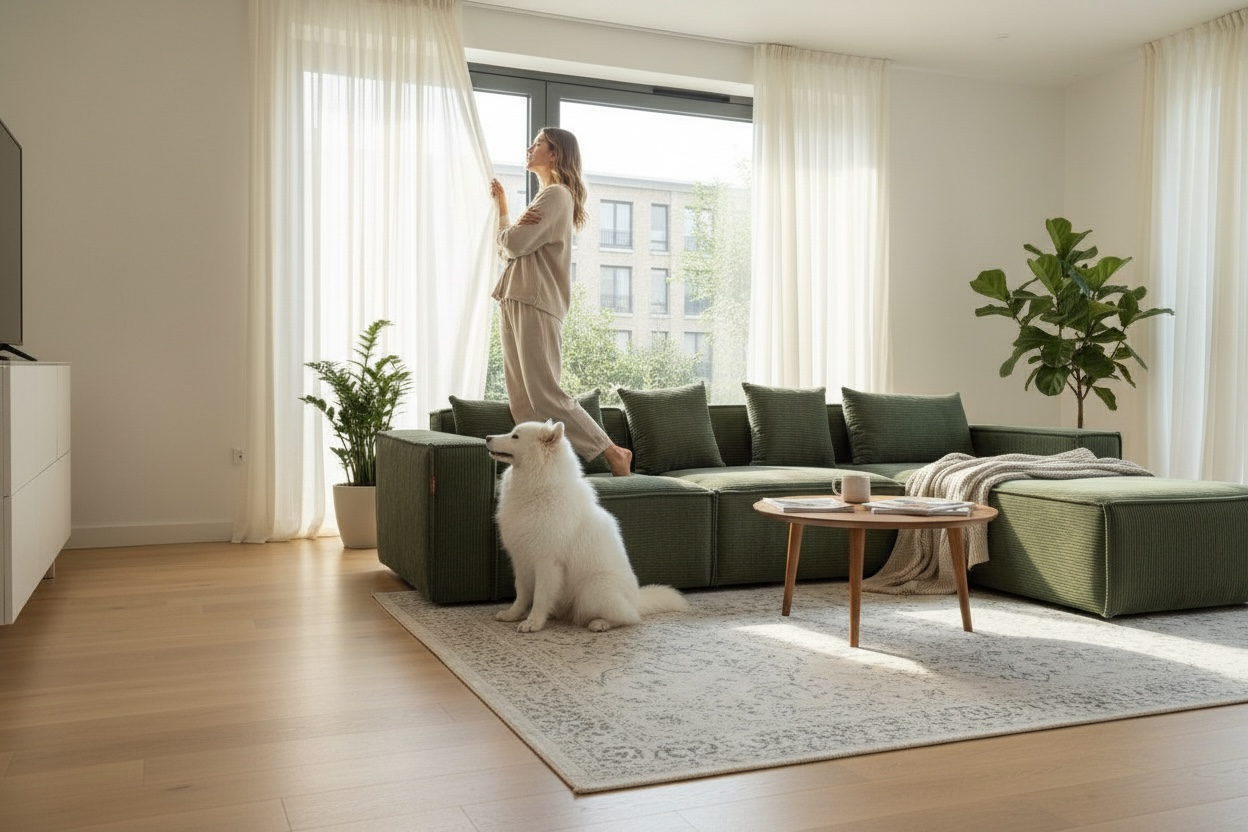 Caroilne Sofa L Shape