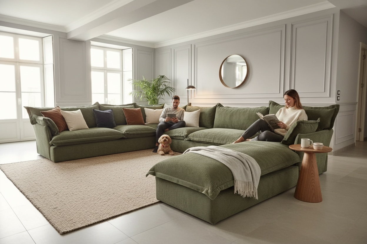 Nuvro Corner U Shape