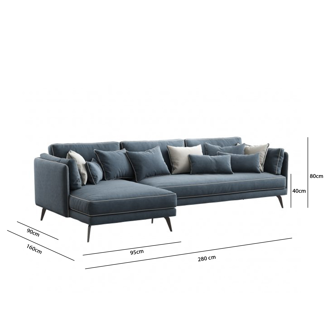 Milton Sofa L shape